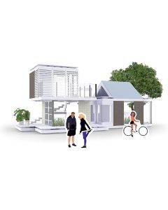 Arckit 100 sqm. Architectural Model Building Kit.  Architectural Building Blocks. STEAM Certified