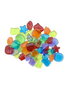 Light Learning Rocks, 48pk, STEM logic skills, Fine motor skills, Color & light learning. R21004