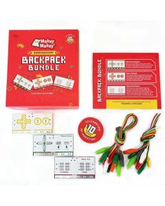 Supercharge your inventions with Makey Makey Backpack Bundle. MMBP-BB