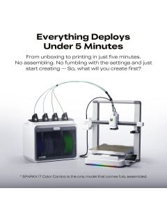 Creality SPARKX i7 3D Printer. AI Creation. Multicolor Prinitng